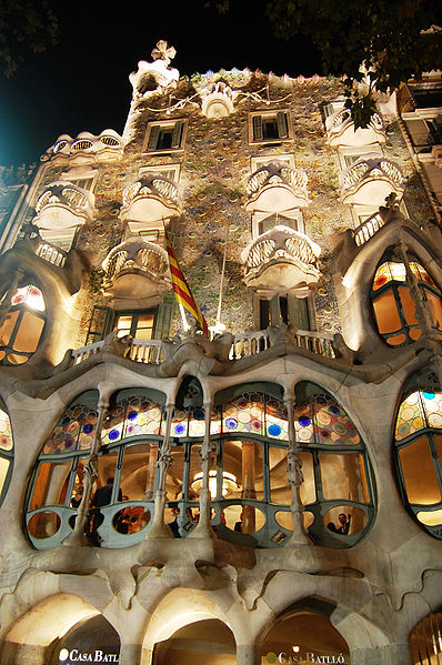 Antonio Gauidi's Casa Batlló in Barcelona