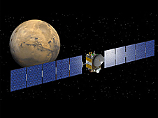 NASA's Dawn spacecraft, launched on Sept. 27, 2007 to study the Asteroid Belt between Mars and Jupiter in hopes of mining. 