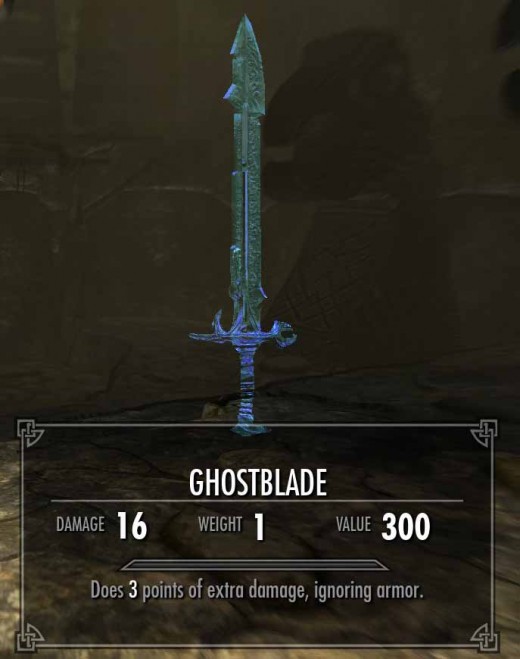 Skyrim Ghostblade