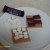 Place the ingredients on the crackers: marshmallows and chocolate hershey bar