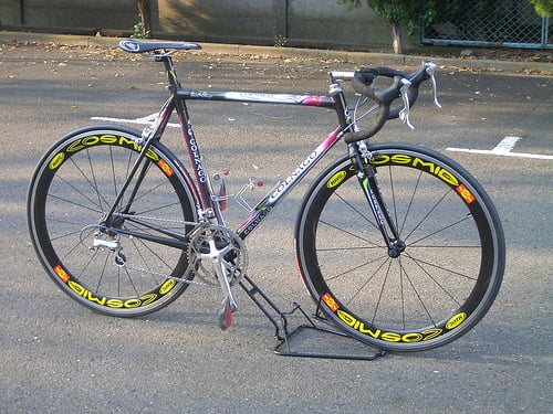 An early example of Italian Carbon Bike Porn- the 1994 Colnago C40. 