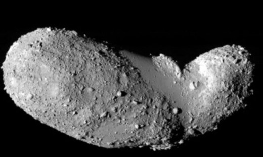 This asteroid maybe a chuck of something else that broke apart in an impact collision.  It is believed it is losely held together which means to deconstruct it it might be necessary to fuse parts in brick like pieces before disgarding from the mass..