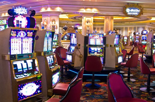 Slot machines in The Venetian Resort-Hotel-Casino