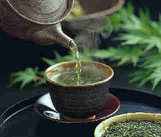 To drink green tea is the best!