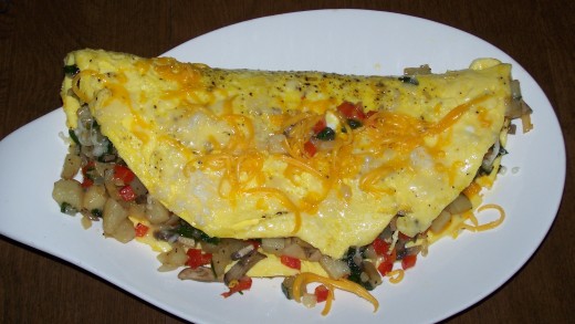 Omelets are one of the most delicious and versatile foods. There are so many things you can do with a omelet. 