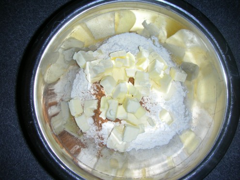 Streusel ingredients