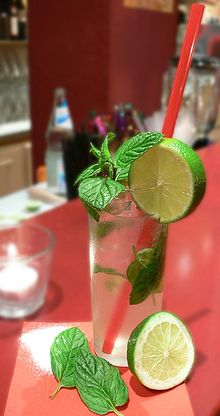 Mojito - the favorite drink of Ernest Hemingway