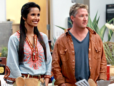 Padma and guest judge Tim Love