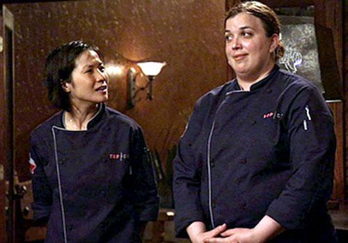 Bev's response as Bully Heather lambasts her for the previous episode.