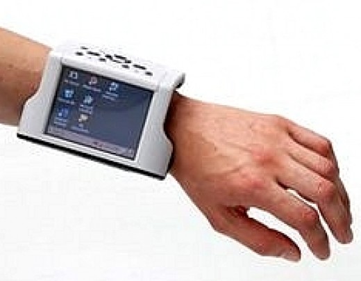 computer wrist watch