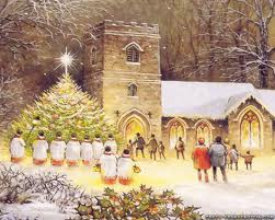A typical traditional Christmas - visit a church on Christmas day 