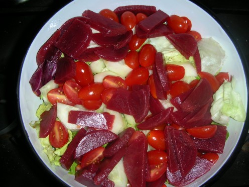 Homemade salad