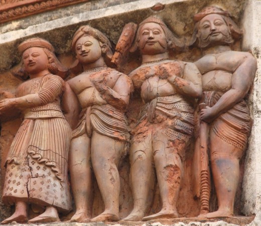 4 Pandavas (from the Mahabharata)