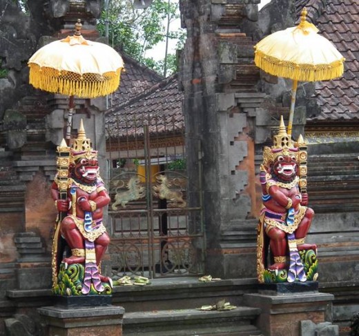 Shrines are everywhere throughout Bali