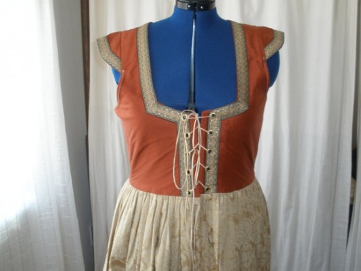 Handmade maternity dress on etsy.com