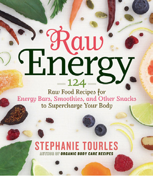 Raw energy incorporated fresh fruits and vegetables into making your own energy bars and snacks.