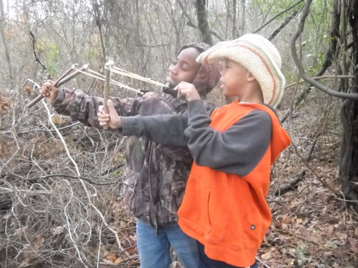 Target Practicing with Slingshots