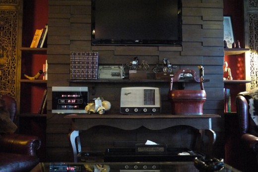 A small and very comfortable lounge to chill out.