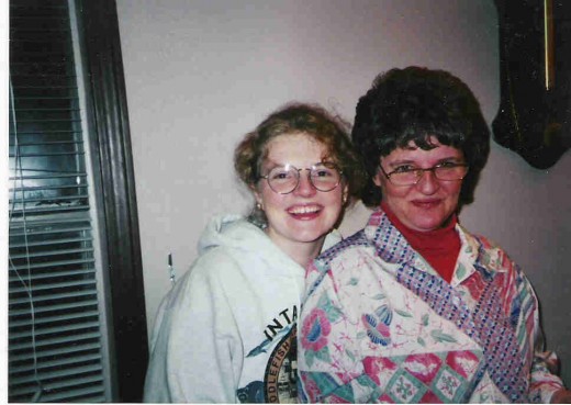 This is my mother (mljdgulley354) and I taken a few years ago. 