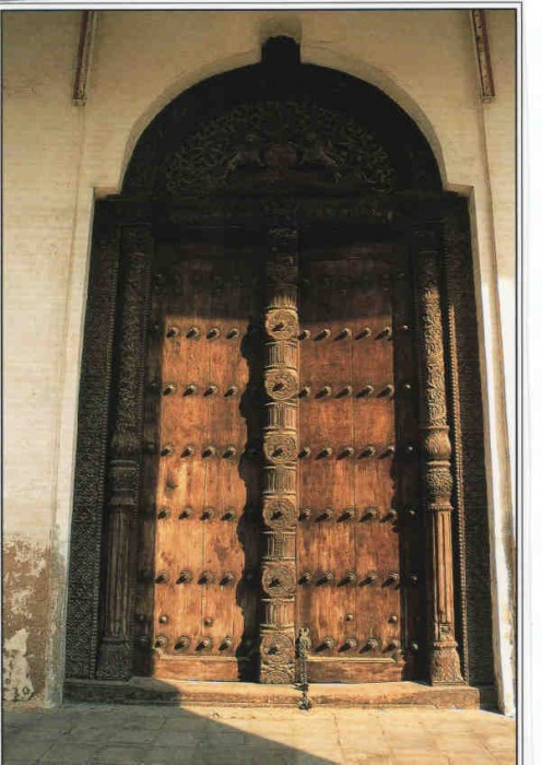 The Peace Memorial Museum in Zanzibar Town  has the oldest carved door in Zanzibar.