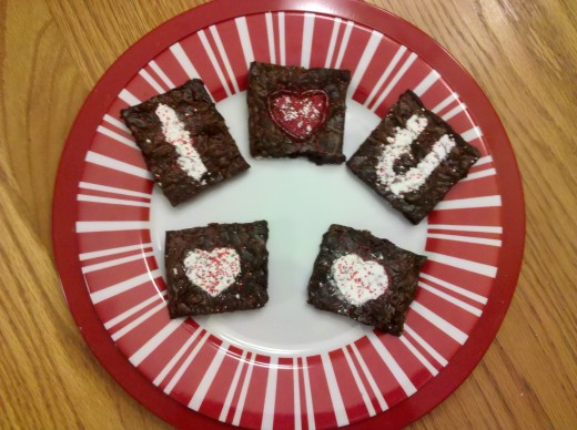 Our Valentine's Day Inspired Brownies