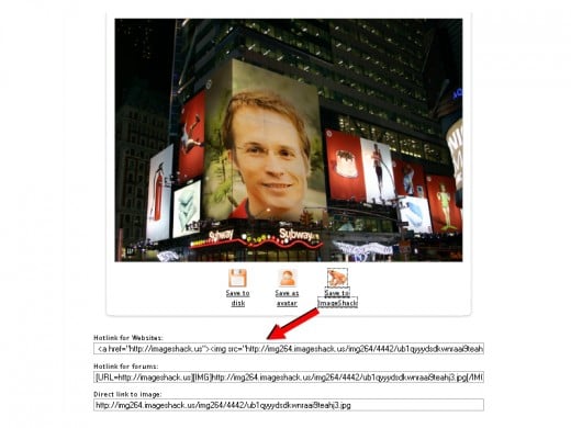 Links to ImageShack
