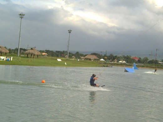 Wakeboarding @ CWC-Camarines Sur Watersports Complex (Photo by Travel Man)