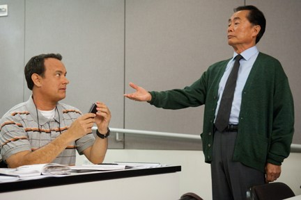 Hanks gets into trouble in "Larry Crowne."