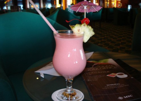 Expect to be treated like a royal onboard the ship.