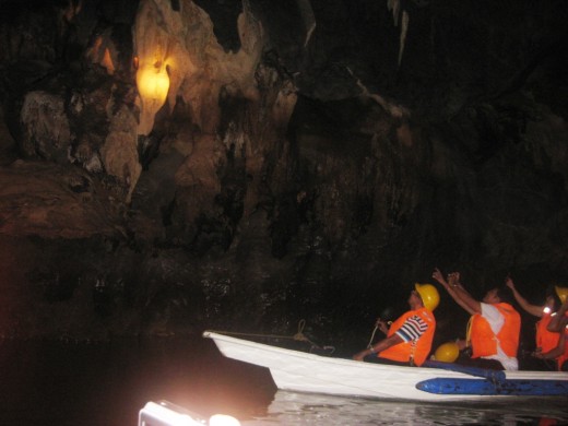 Inside the Puerto Princesa Subterranean River