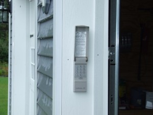 Outside Garage Door Keypad