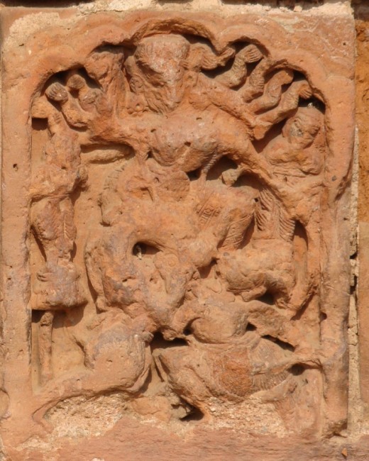 Goddess Durga, but unfortunately this is slightly damaged