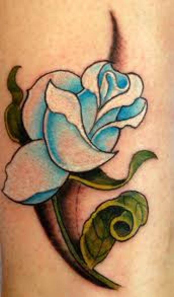 Great Flower Tattoo Ideas And Meanings; Rose Tattoos