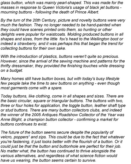 History of the Button-abridged