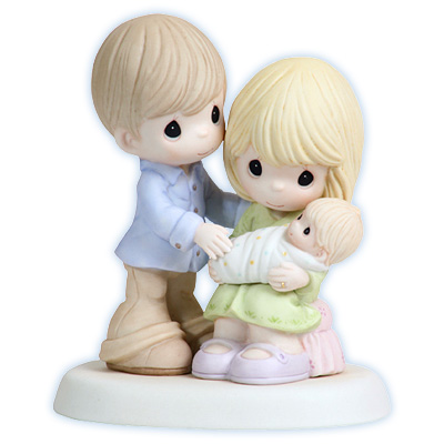 Figurine to celebrate a new addition to the family.