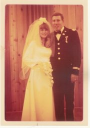 my uncle Dale and Aunt Ruby on their wedding day