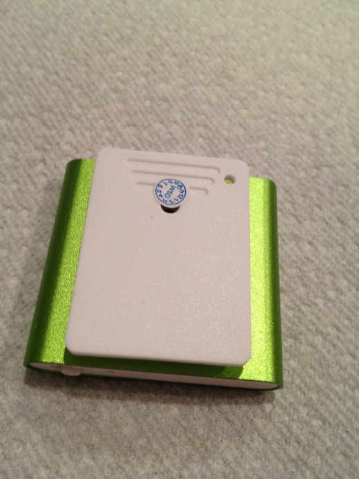 The back of it.