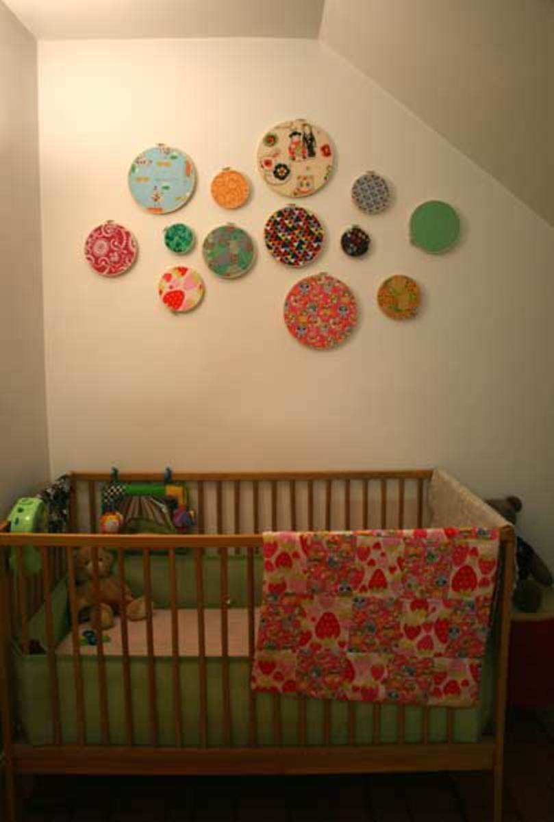 Frugal Home Décor: Embroidery Hoop Wall Art  HubPages