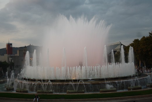 Magic Fountain of Montjuic Show, Barcelona, Spain
