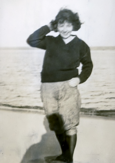 Maggie on Munising Bay