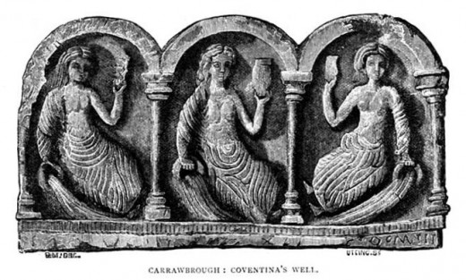 From The Legendary Lore of the Holy Wells Of England, including Rivers, Lakes, Fountains and Springs. Copiously Illustrated By Curious Original Woodcuts