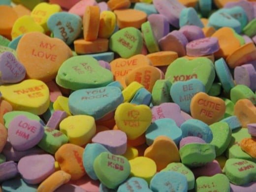Candy Hearts are always yummy!