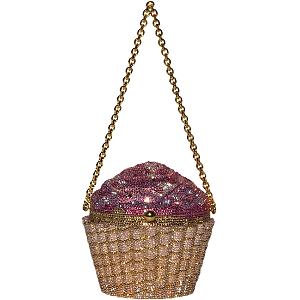 Judith Leiber Strawberry Cupcake Clutch -  You can rent this for about $85/week or buy for about $4300.