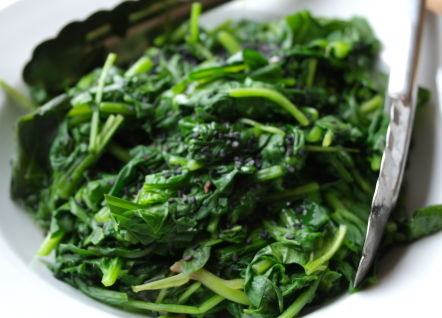 Spinach is very high in antioxidants.  No wonder Popeye was so strong?