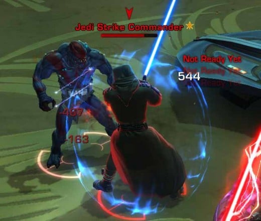 SWTOR Defeating the Jedi Strike Commander