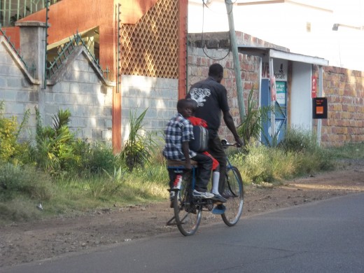No need to take two bicycles when one will do!