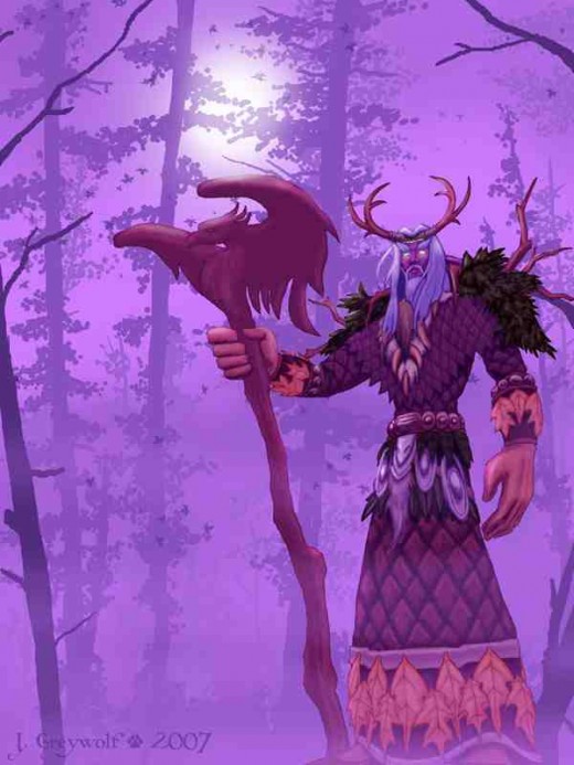 High Treetender Maralos, leader of the New Wakefield Druids.