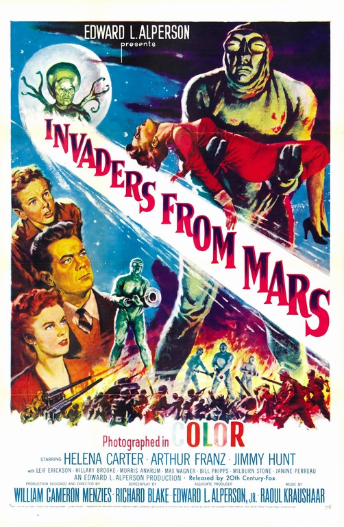 Invaders from Mars (1953) poster