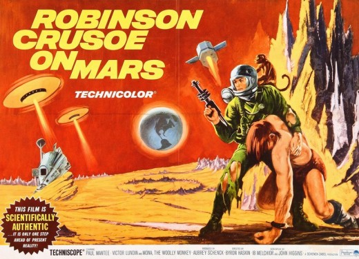 Robinson Crusoe on Mars - poster