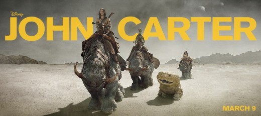 John Carter (2012) poster